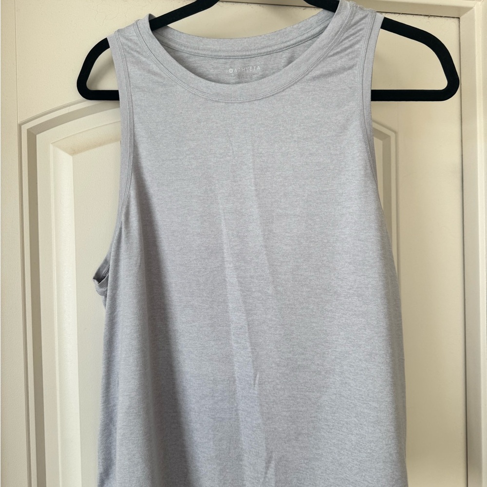 Athleta Light Gray Tank Top